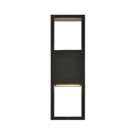 ELK HOME Reflection Point 15'' HighLED Outdoor Sconce - Matte Black 69620/LED